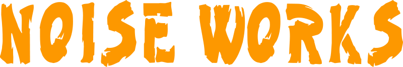 noiseworks logo (amber)